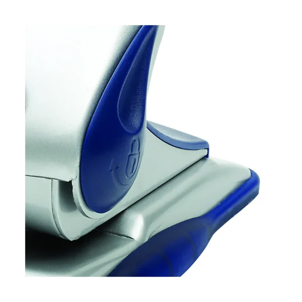 Rexel Precision 240 2 Hole Punch Silver/Blue