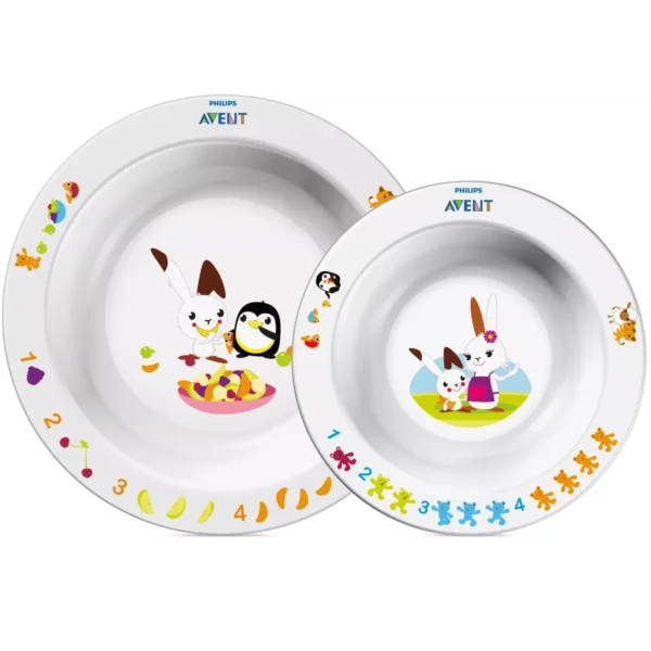 Philips AVENT Toddler 2 bowl set 6m+ SCF708/00