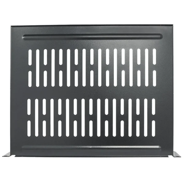 Intellinet 19″ Cantilever Shelf, 2U, Fixed, Depth 350mm, Max 15kg, Black, Three Year Warranty