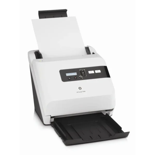 HP Scanjet 7000 Sheet-fed scanner 600 x 600 DPI A4 Black, Silver