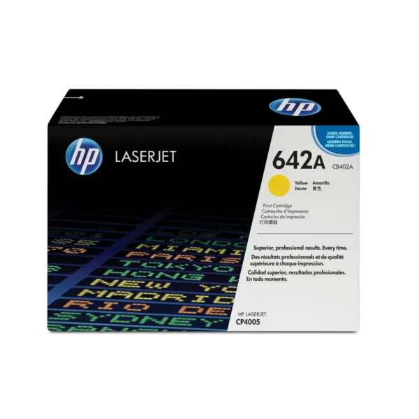 HP 642A Yellow Original LaserJet toner cartridge 1 pc(s)