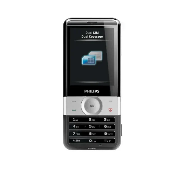 Philips Xenium X710 6.1 cm (2.4″) 114 g Black, Silver