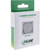 InLine Fan grid aluminium filter, 40x40mm