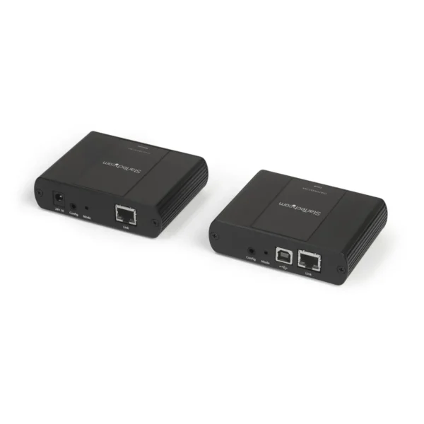StarTech.com Newer version available USB2002EXT2NA: 2 Port USB 2.0 over Cat5 or Cat6 Extender Kit – Locally or Remotely Powered – 330 ft (100 m) – USB Extender – USB to Ethernet