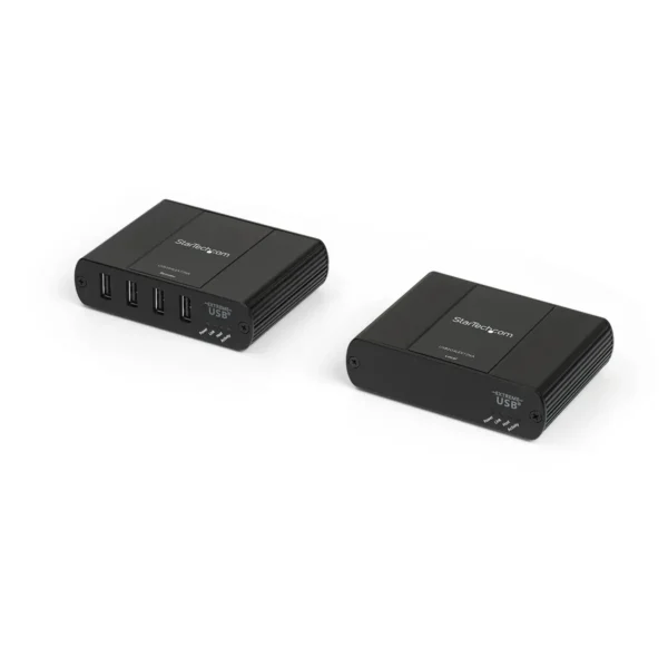 StarTech.com Newer version available USB2002EXT2NA: 2 Port USB 2.0 over Cat5 or Cat6 Extender Kit – Locally or Remotely Powered – 330 ft (100 m) – USB Extender – USB to Ethernet