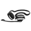 Trust Foldable Travel Headset Wired Calls/Music Black, Silver