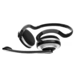 Trust Foldable Travel Headset Wired Calls/Music Black, Silver