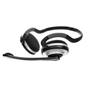 Trust Foldable Travel Headset Wired Calls/Music Black, Silver