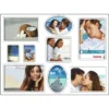 Hama Clip-Fix Multi picture frame Transparent
