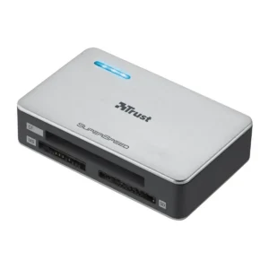 Trust SuperSpeed USB 3.0 card reader USB 3.2 Gen 1 (3.1 Gen 1) Silver