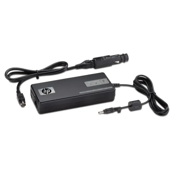 HP 90W Smart AC/Auto/Air Combo Adapter power adapter/inverter Indoor Black