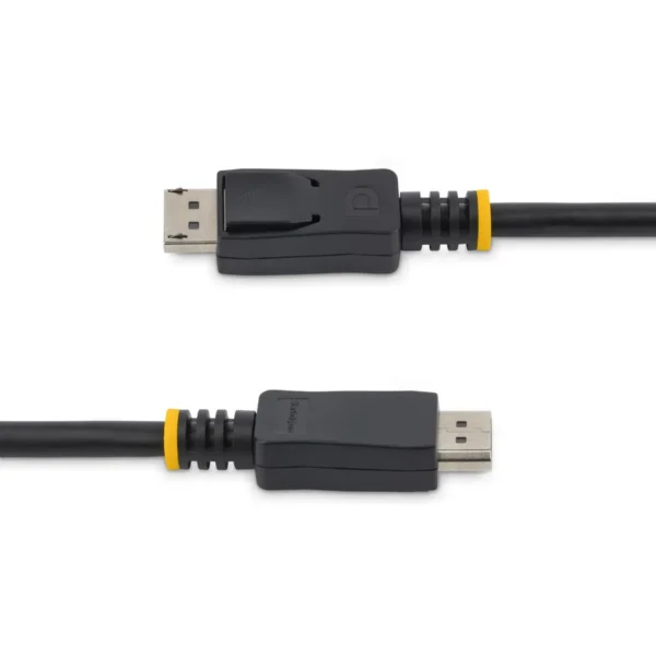 StarTech.com 50ft (15m) DisplayPort Cable – 1920 x 1200p – Displayport to Displayport Cable – DP to DP Cable for Monitor – DP Video/Display Cord – Latching DP Connectors – HDCP & DPCP