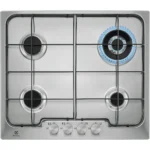 Electrolux PX640UV Stainless steel Built-in 59.4 cm Gas 4 zone(s)