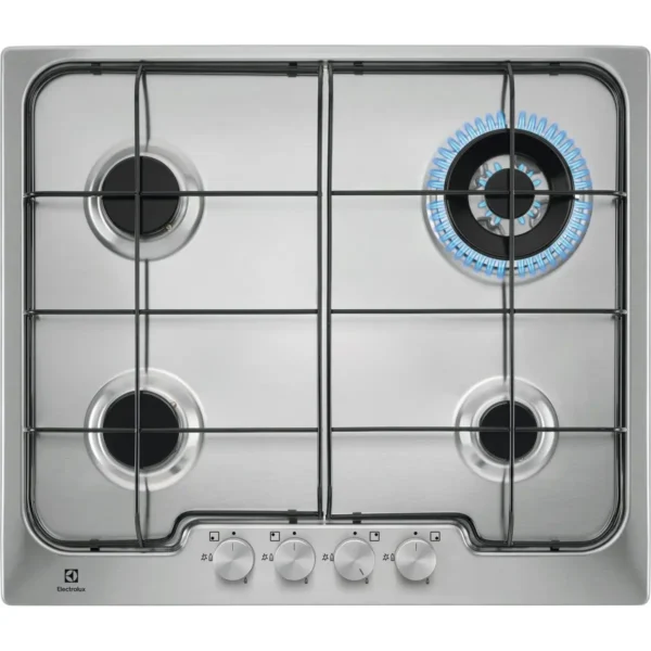 Electrolux PX640UV Stainless steel Built-in 59.4 cm Gas 4 zone(s)