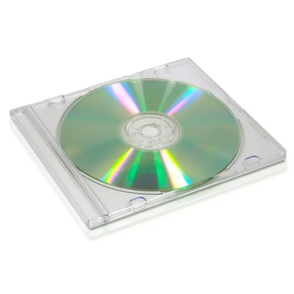 Philips STO2523W CD and DVD Slim 10 pack Storage cases