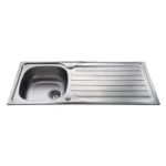 CDA KA21SS kitchen sink Top-mounted sink Rectangular Stainless steel