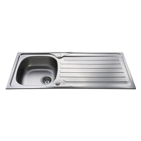 CDA KA21SS kitchen sink Top-mounted sink Rectangular Stainless steel