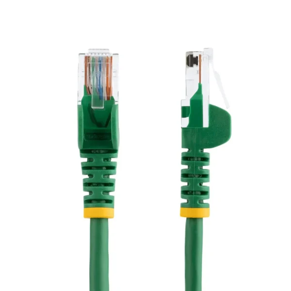 StarTech.com Cat5e Patch Cable with Snagless RJ45 Connectors – 10 ft, Green
