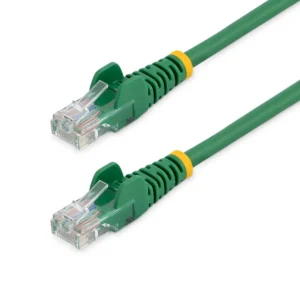 StarTech.com Cat5e Patch Cable with Snagless RJ45 Connectors – 10 ft, Green