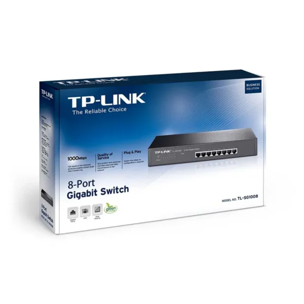 TP-Link 8-Port Gigabit Desktop/Rackmount Network Switch