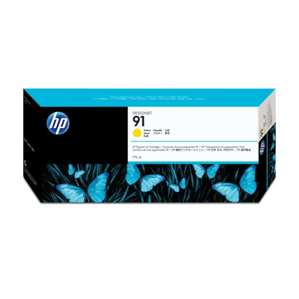 HP 91 775-ml Pigment Yellow Ink Cartridge