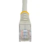 StarTech.com Cat5e Patch Cable with Molded RJ45 Connectors – 20 ft. – Gray