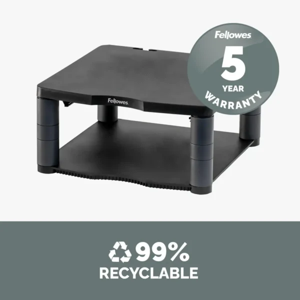 Fellowes Premium Monitor Riser Graphite