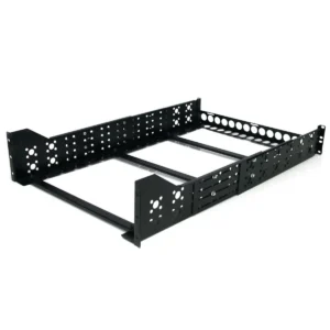 StarTech.com 3U Fixed 19″ Adjustable Depth Universal Server Rack Rails