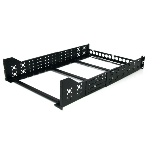 StarTech.com 3U Fixed 19″ Adjustable Depth Universal Server Rack Rails