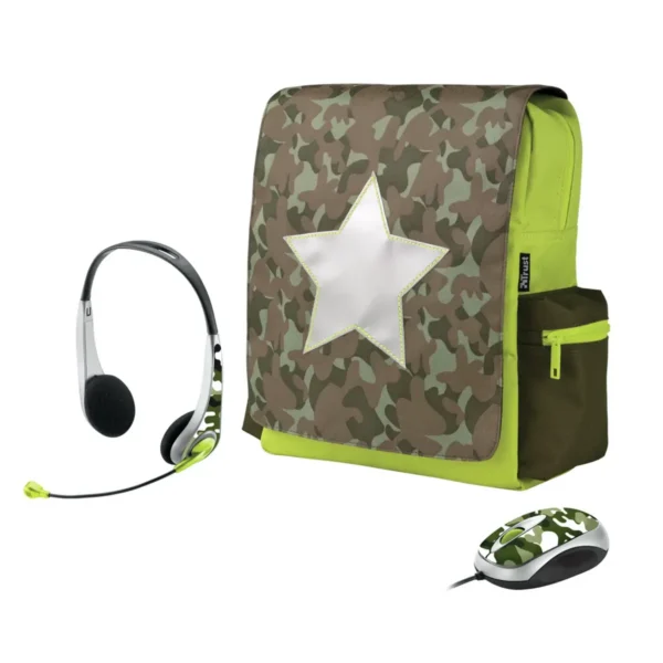 Trust Combat 12″ Netbook Schoolbag with mouse and headset