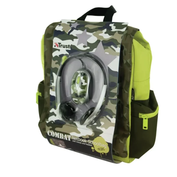 Trust Combat 12″ Netbook Schoolbag with mouse and headset