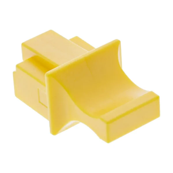 InLine Dust cover for RJ45 female, yellow, 10pcs.