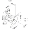 InLine Wall Bracket for TFT up to 68cm 27″ max. 15kg