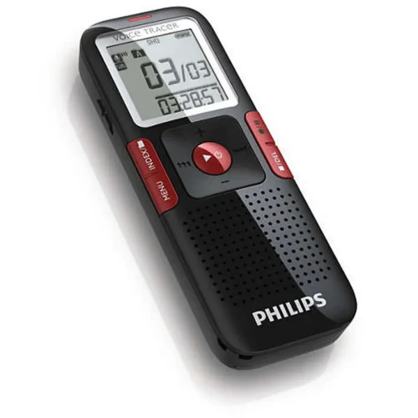 Philips Voice Tracer LFH0633/27 dictaphone Internal memory Black, Red
