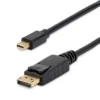 StarTech.com 6ft (2m) Mini DisplayPort to DisplayPort 1.2 Cable – 4K x 2K UHD Mini DisplayPort to DisplayPort Adapter Cable – Mini DP to DP Cable for Monitor – mDP to DP Converter Cord