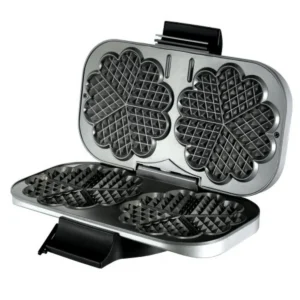 Unold 48241 waffle iron 2 waffle(s) 1300 W Black, Silver