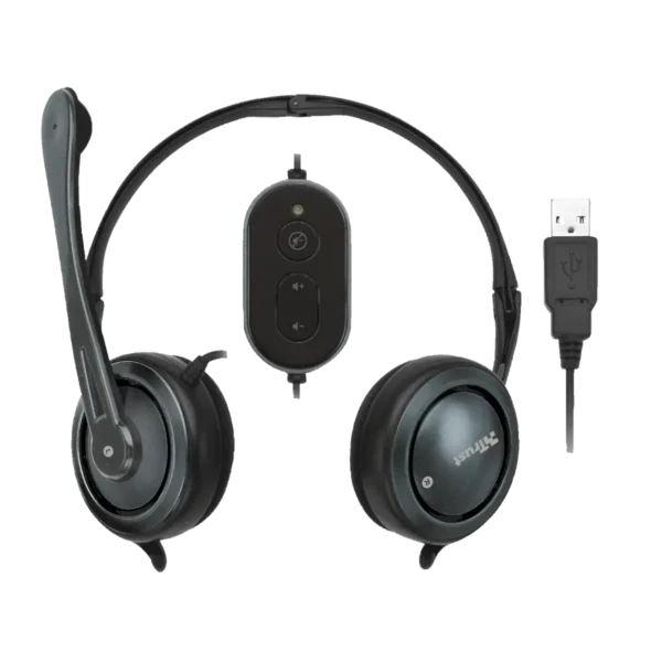 Trust HS-4075P Headset Wired Head-band Gaming Black