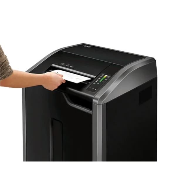 Fellowes 425Ci paper shredder Cross shredding 30 cm Black, Silver