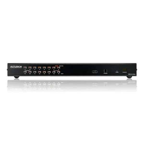ATEN KH1516 High-Density KVM switch Rack mounting Black