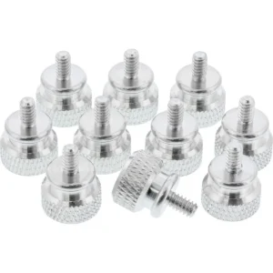 InLine Thumbscrews for enclosures, aluminium, silver, 10pcs. pack