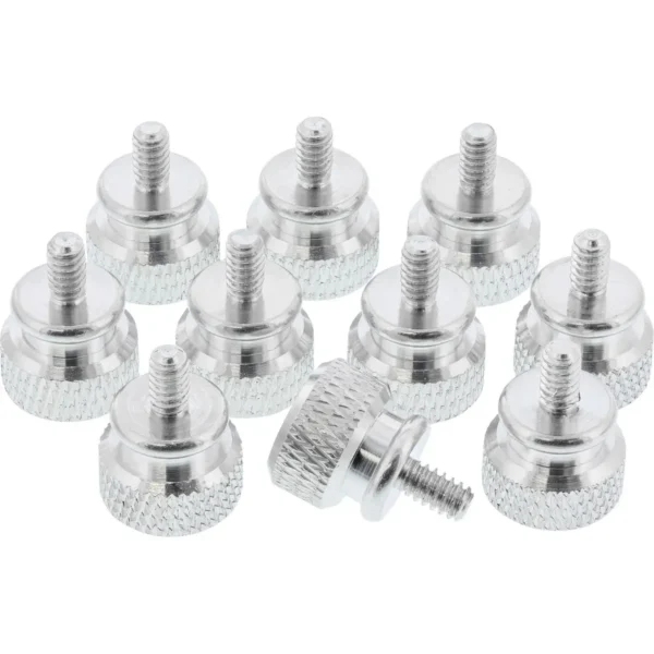 InLine Thumbscrews for enclosures, aluminium, silver, 10pcs. pack