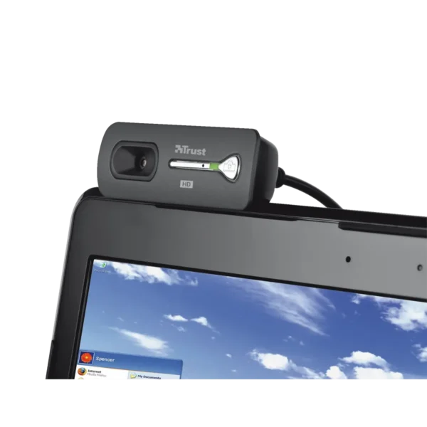 Trust Ceptor webcam 12 MP 1280 x 720 pixels USB 2.0 Black