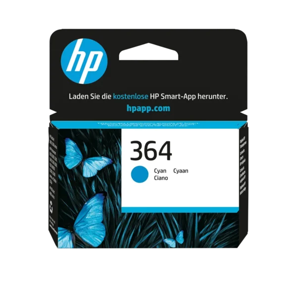 HP 364 Cyan Original Ink Cartridge