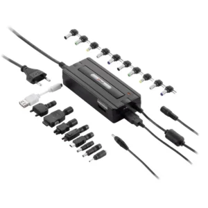Trust 4-in-1 Notebook Power Adapter PW-1280p power adapter/inverter Black