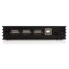 StarTech.com 7 Port Black USB 2.0 Hub