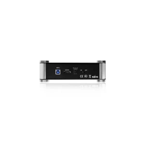 ICY BOX IB-550StU3S ODD enclosure 13.3 cm (5.25″) SATA Black