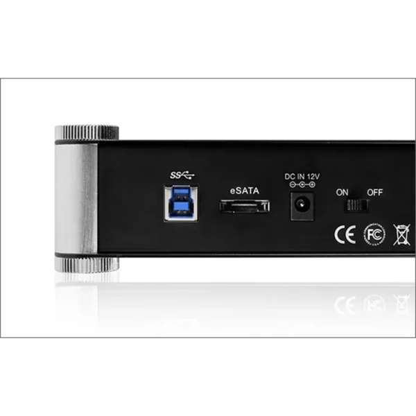 ICY BOX IB-550StU3S ODD enclosure 13.3 cm (5.25″) SATA Black