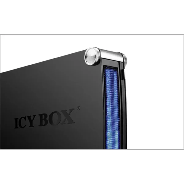 ICY BOX IB-550StU3S ODD enclosure 13.3 cm (5.25″) SATA Black