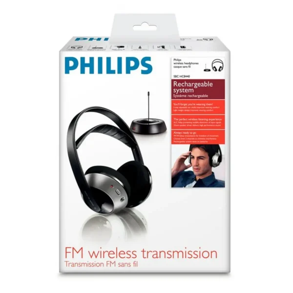 Philips Wireless Hi-Fi Headphone SBCHC8440/05