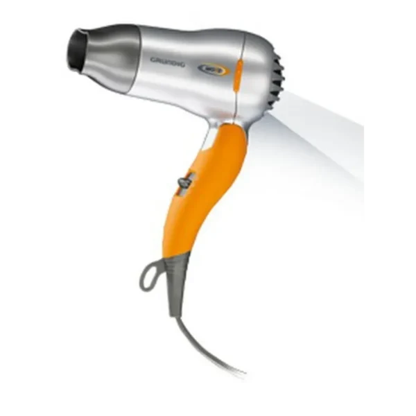 Grundig HD 2509 hair dryer 1500 W Orange, Silver